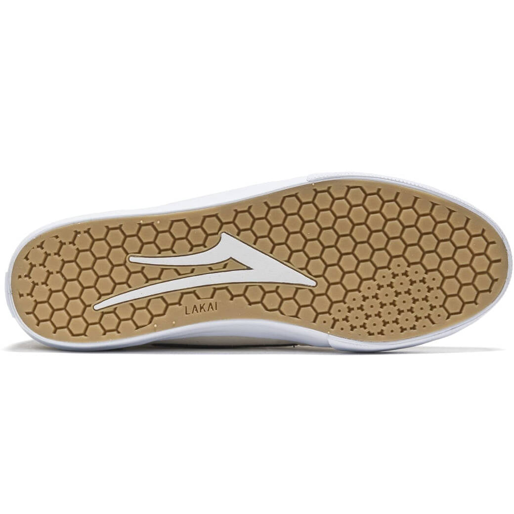 Lakai Flaco II Skate Shoes - Cream Suede