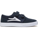 Lakai Griffin Kid's Skate Shoes - Navy Suede