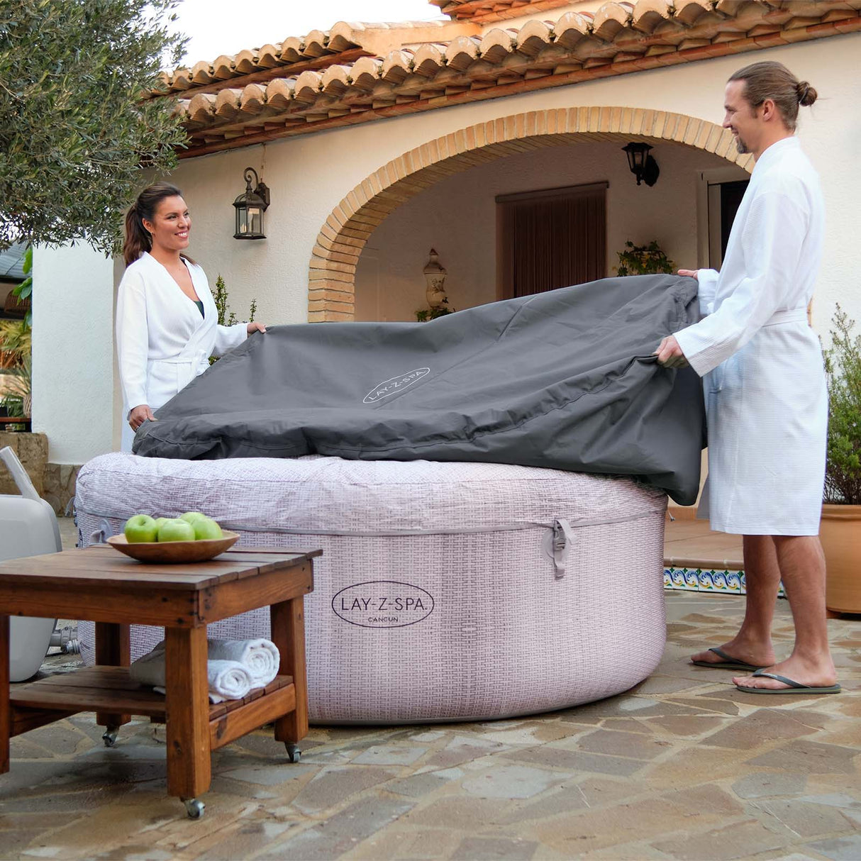 Lay-Z-Spa Thermal Round Hot Tub Cover 85" x 31.5"/216cm x 80cm