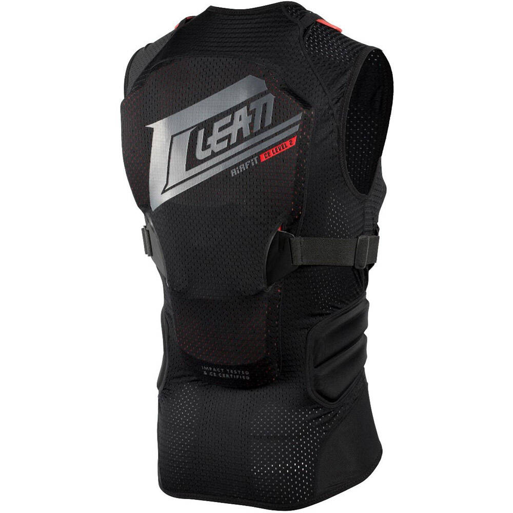 Leatt 3DF AirFit Body Protector Vest - Black