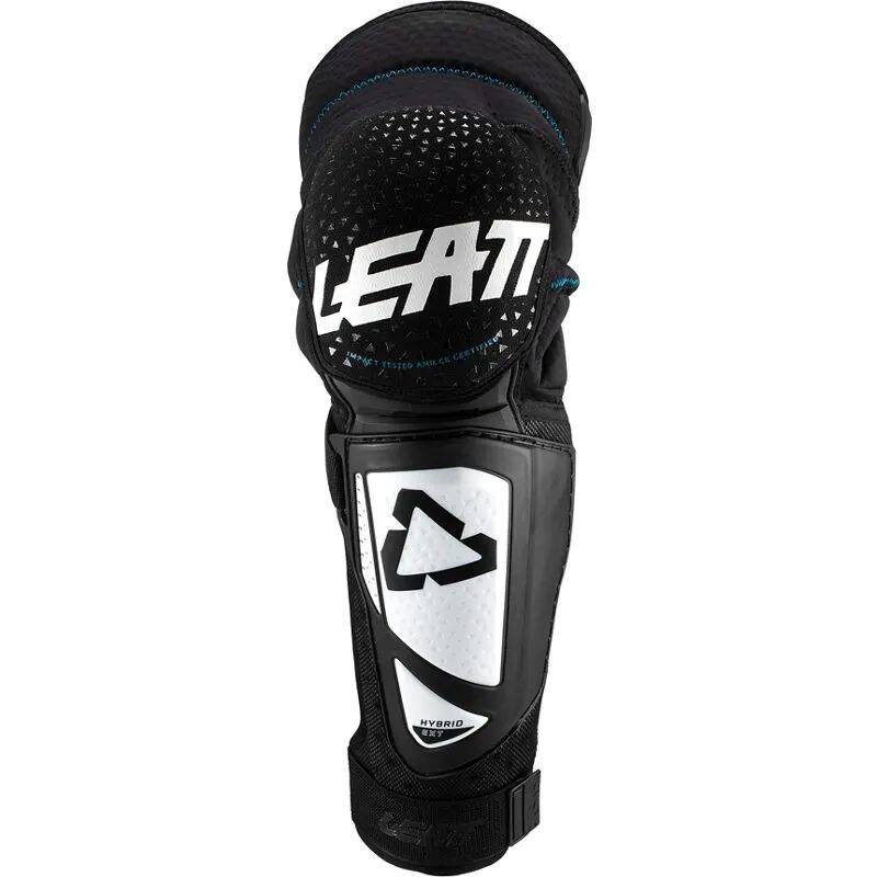 Leatt 3DF Hybrid EXT Knee & Shin Guards - White/Black