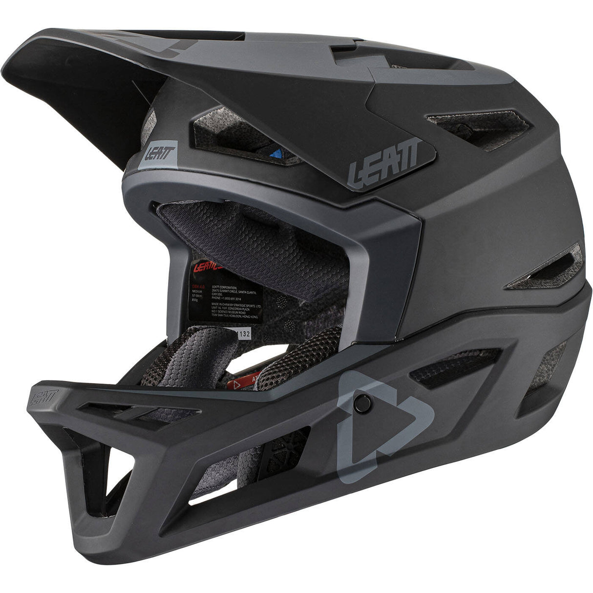 Leatt MTB 4.0 Full Face Helmet - Black