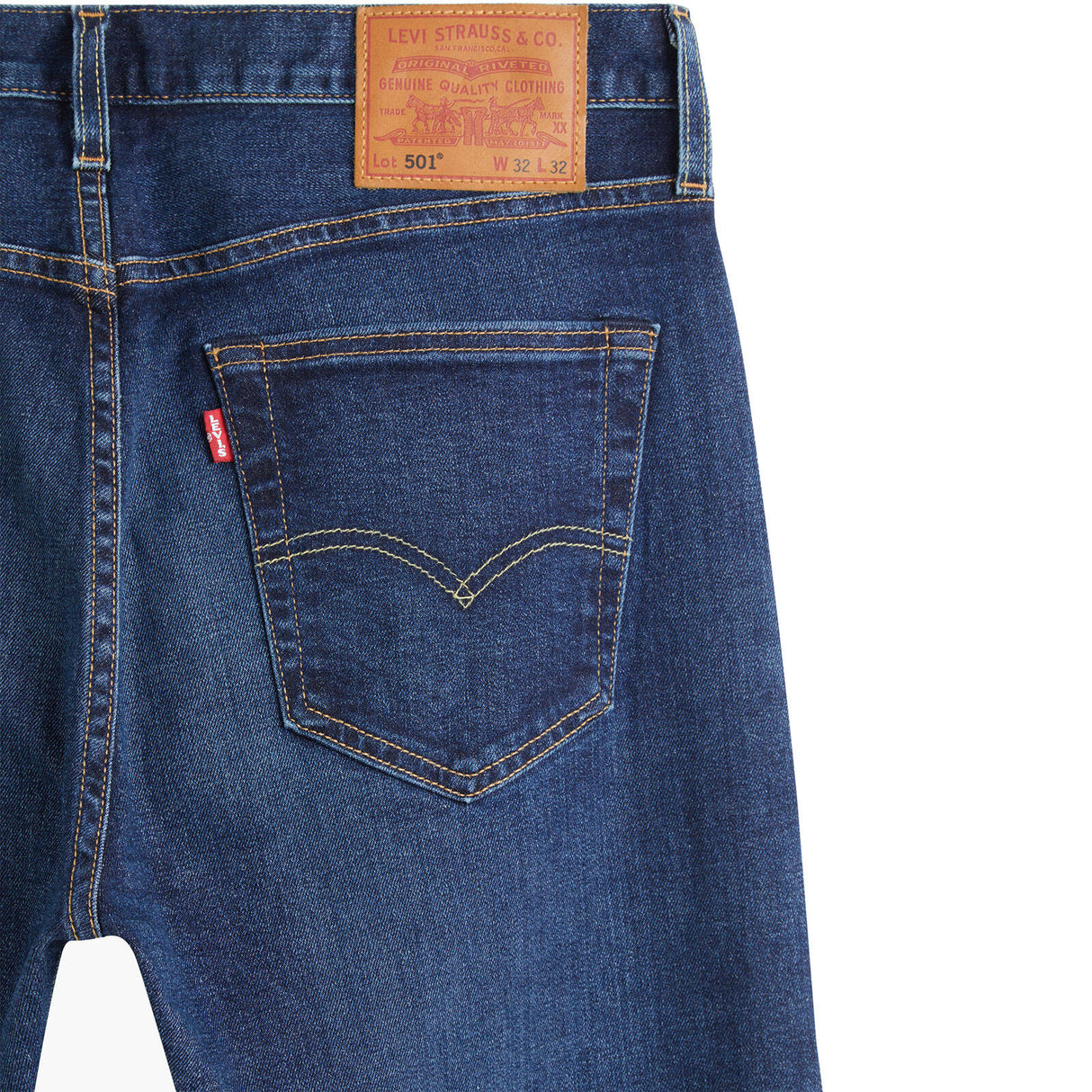 Levi's 501 Original Do The Rump Jeans - Dark Indigo