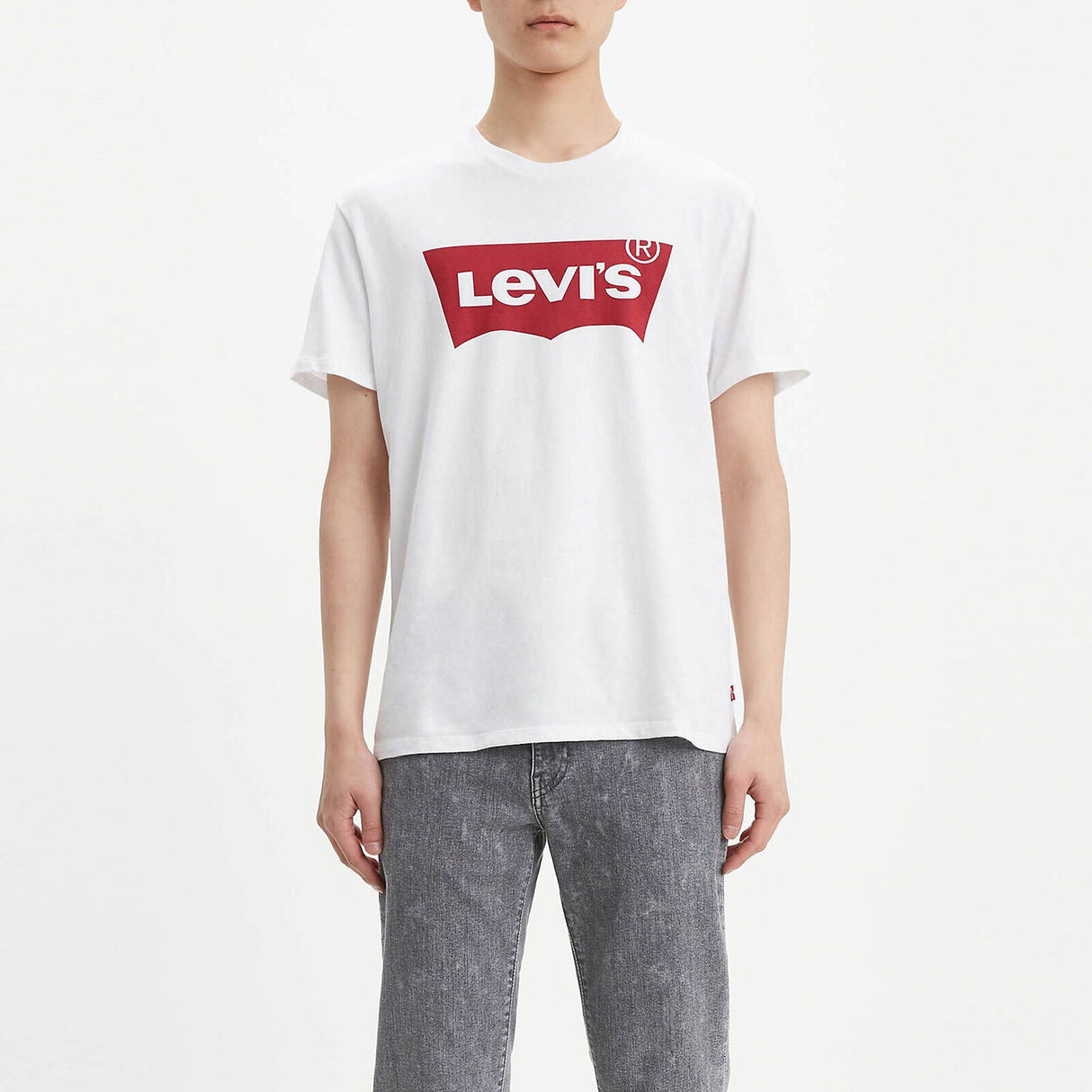 Levi's Standard Housemark T Shirt - White