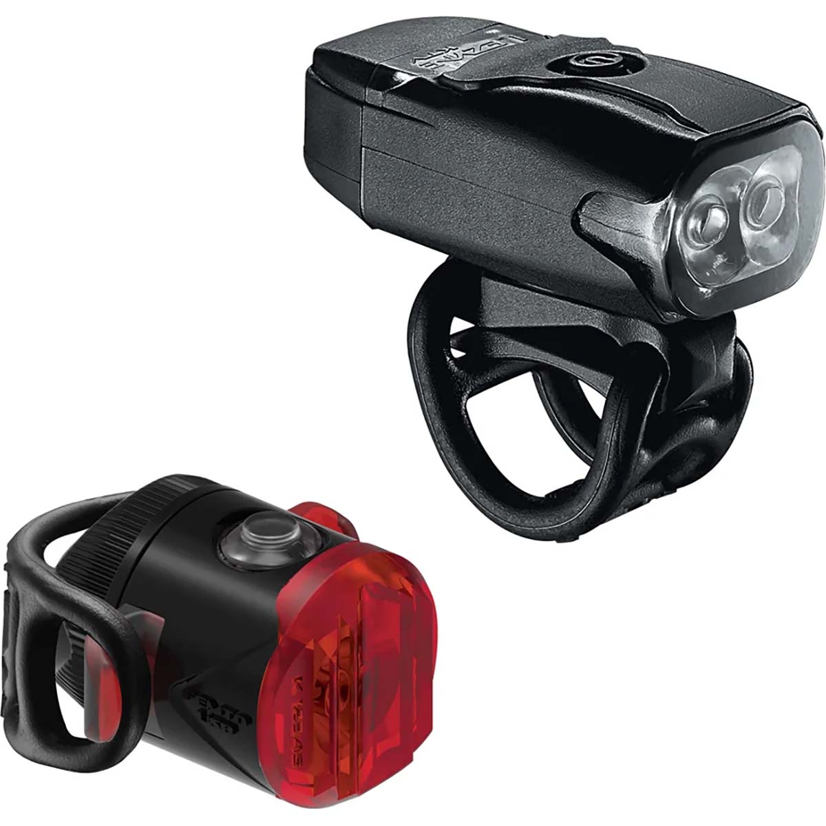Lezyne LED KTV Drive/Femto USB Pair Bike Light - Black