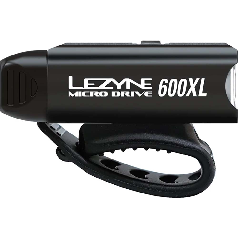Lezyne Micro Drive 600XL Bike Light - Black/Hi Gloss