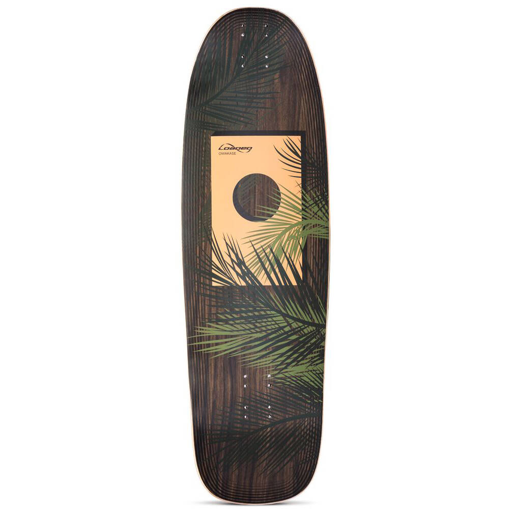 Loaded Omakase Longboard Deck - Palm 33.5''