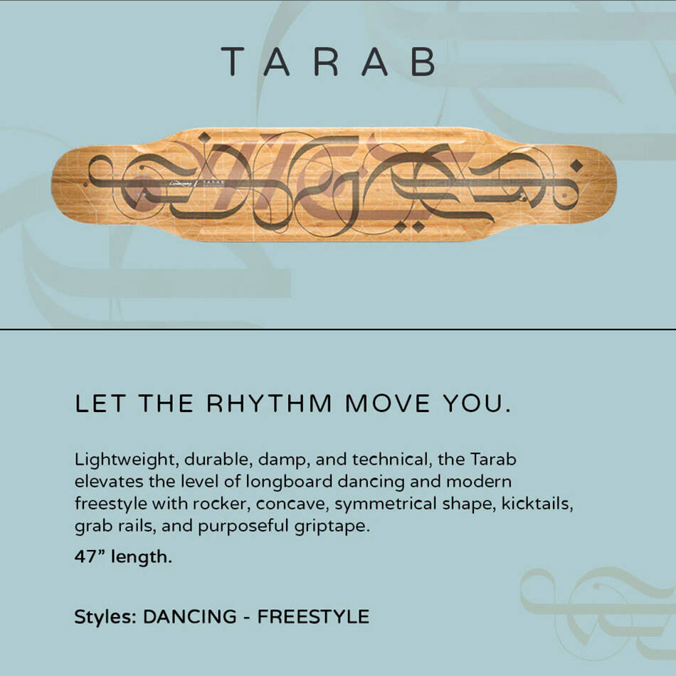 Loaded Tarab Complete Longboard - Lotfi's Corner - Flex 1