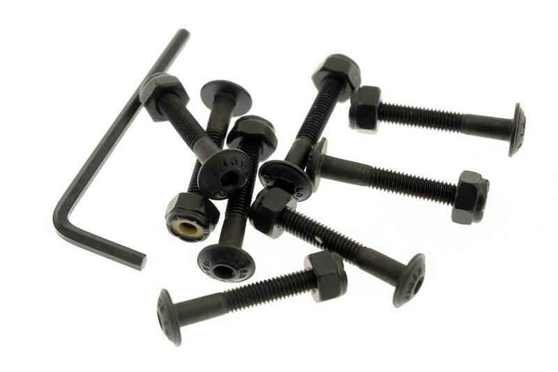 Loaded Flange Head 1'' Longboard Truck Bolts