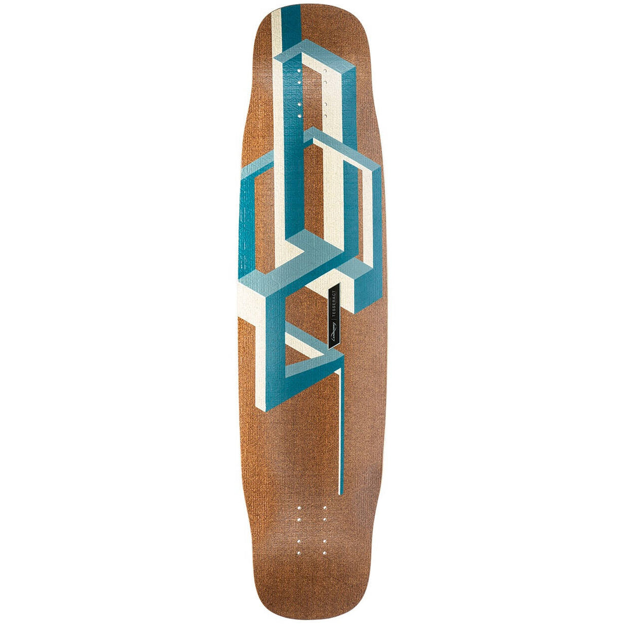 Loaded Basalt Tesseract Longboard Deck - 39'' Dark Blue