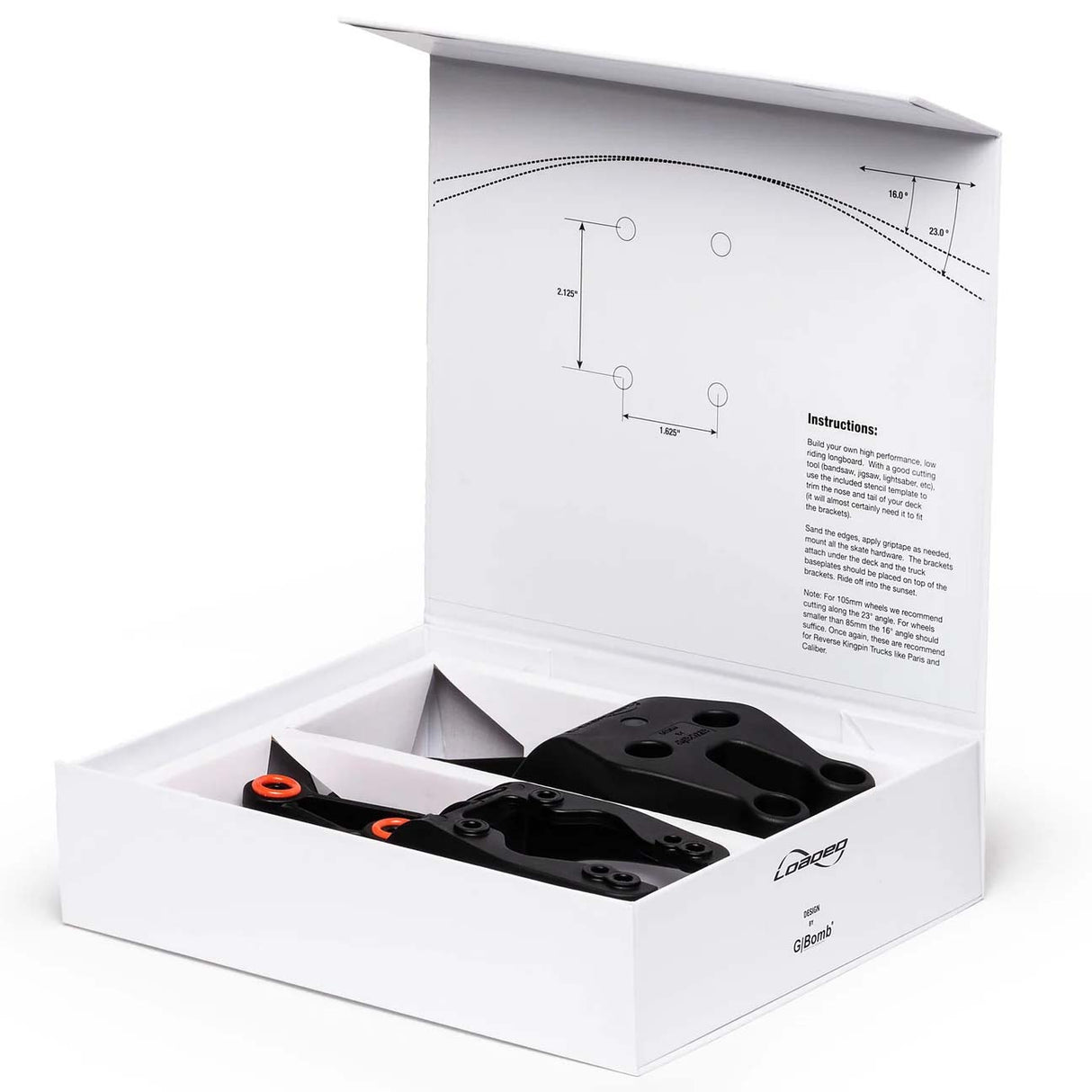 Loaded Zee Bracket - Black