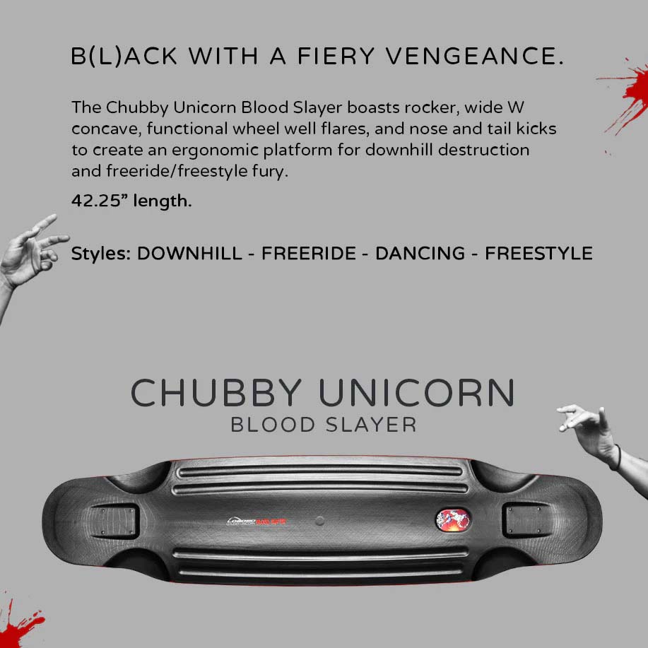 Loaded Chubby Blood Slayer Longboard Deck