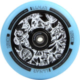 Lucky Lunar 110mm Hollow Core Scooter Wheel - Axis Black/Teal