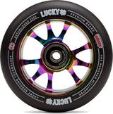 Lucky Toaster 100mm Scooter Wheel - Neochrome/Black