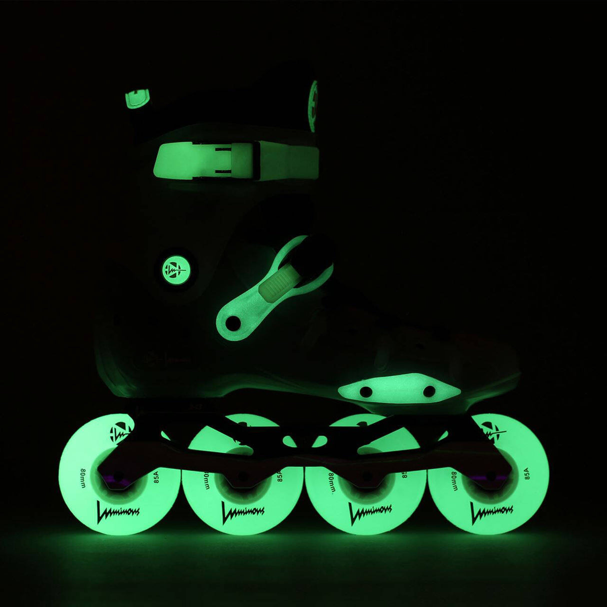 Luminous Ray Inline Skates - Dark