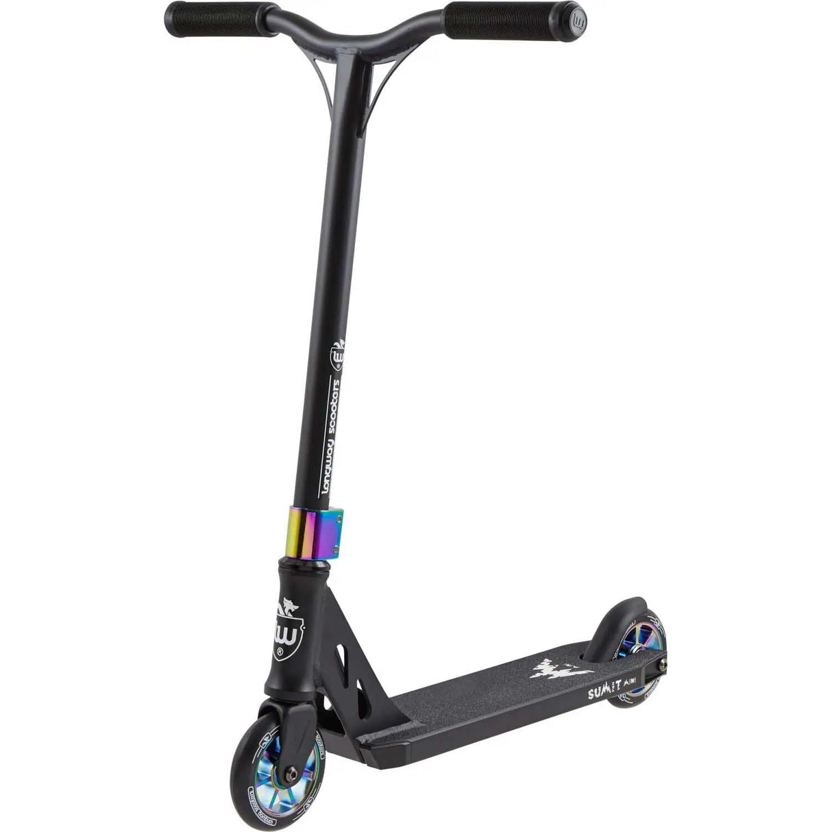 Longway Summit Mini Stunt Scooter - Black/Neochrome