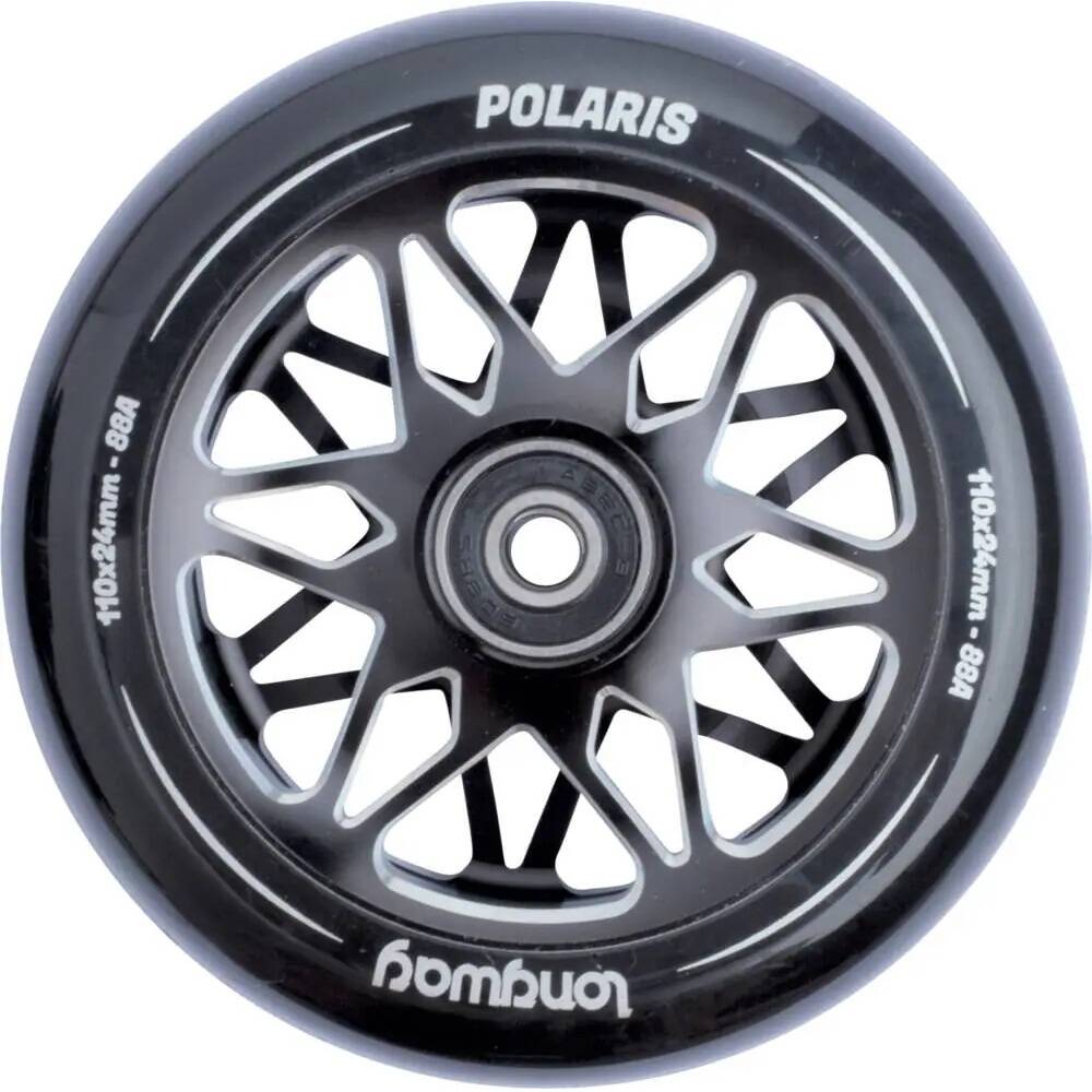 Longway Polaris 110mm Scooter Wheel - Black