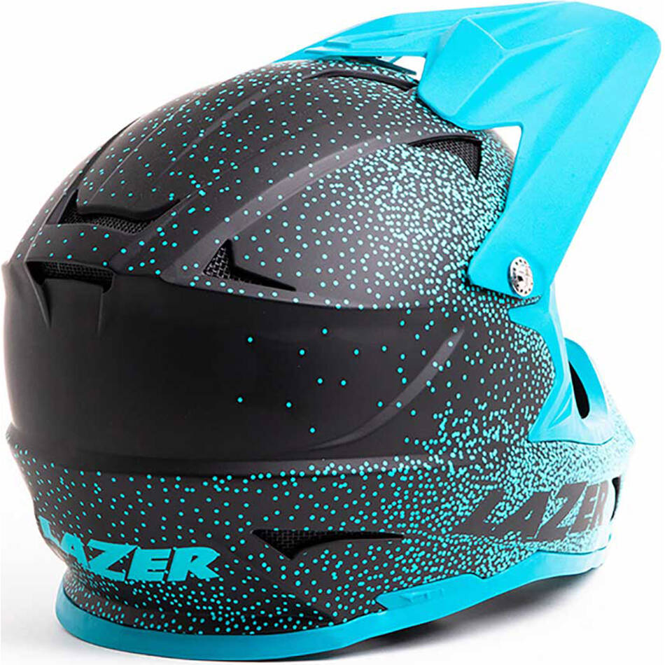 Lazer Phoenix Plus Full Face Helmet - Matte Black/Mint Dots