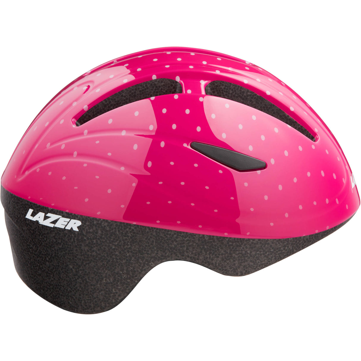 Lazer Bob Kids Helmet - Pink Dots