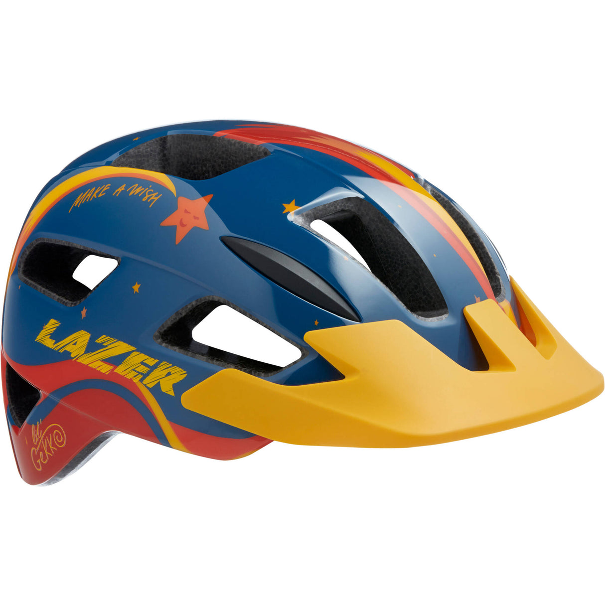 Lazer Lil'Gekko Kids Helmet - Star