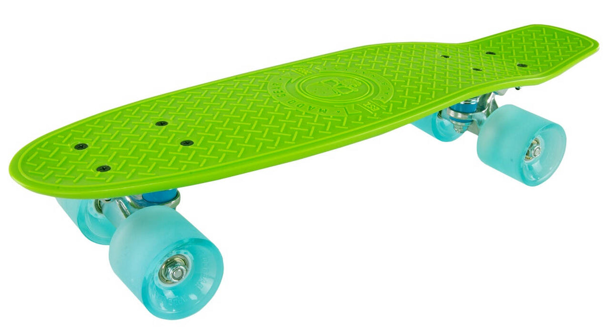 Madd Gear Pro Skins Retro Cruiser - Lime/Blue