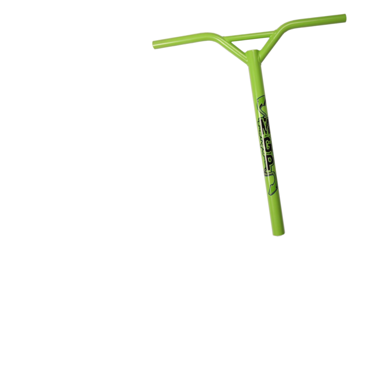 MGP Bat Wing Rake ICS/IHC Scooter Handle Bars - Green 533mm