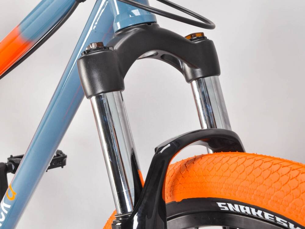 Mafiabike Blackjack D 26" Complete MTB Jump Bike - Grey/Orange
