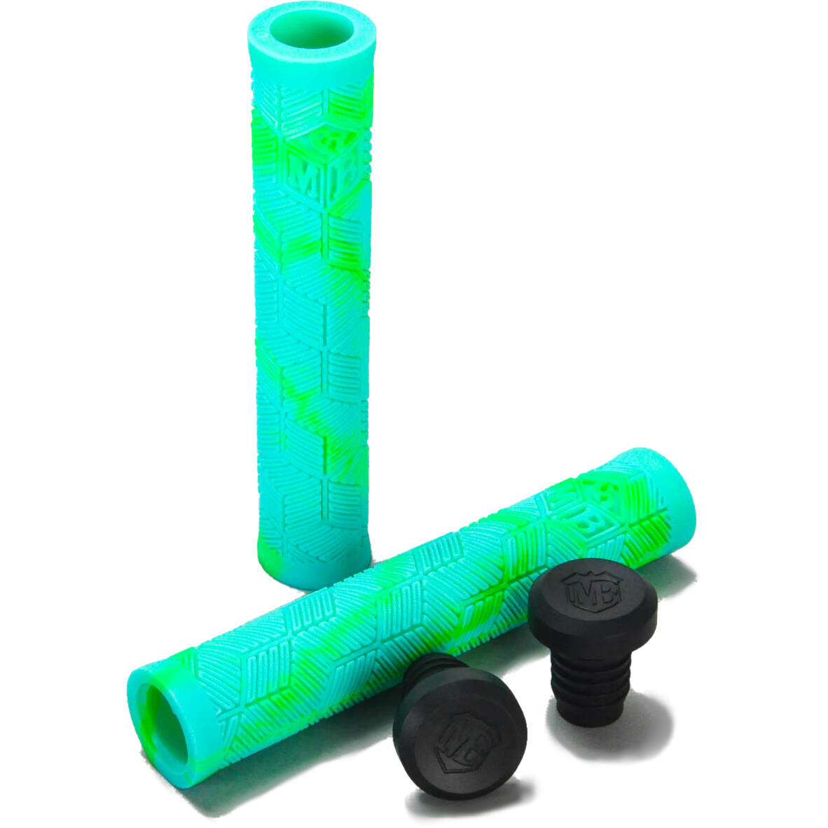 Mafiabike Lucky 6 BMX Grips - Blue/Teal