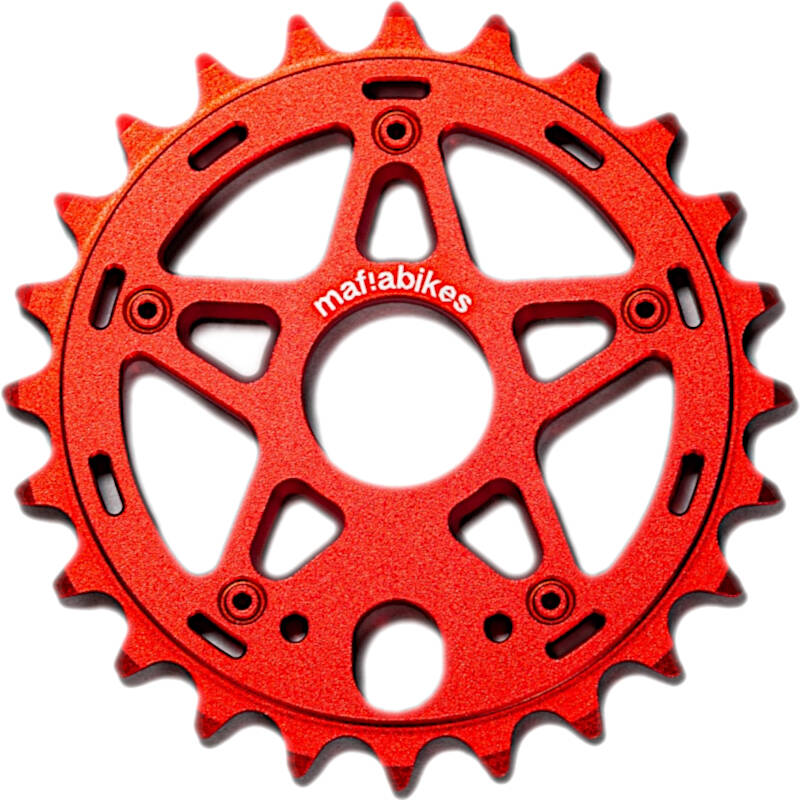 Mafiabike Gully 24T BMX Sprocket - Red