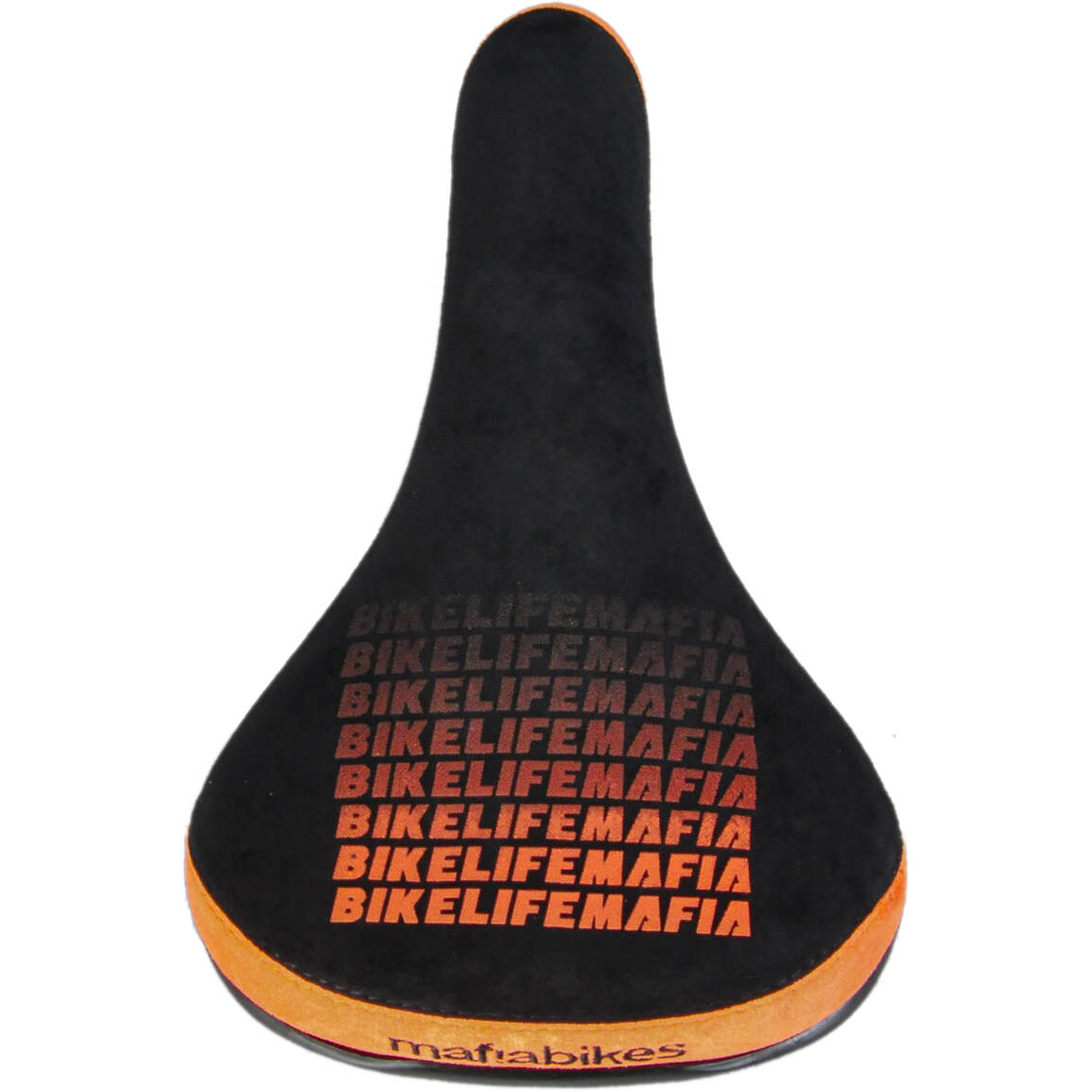 Mafiabike Bike Life Mafia Fade Saddle - Orange/Black