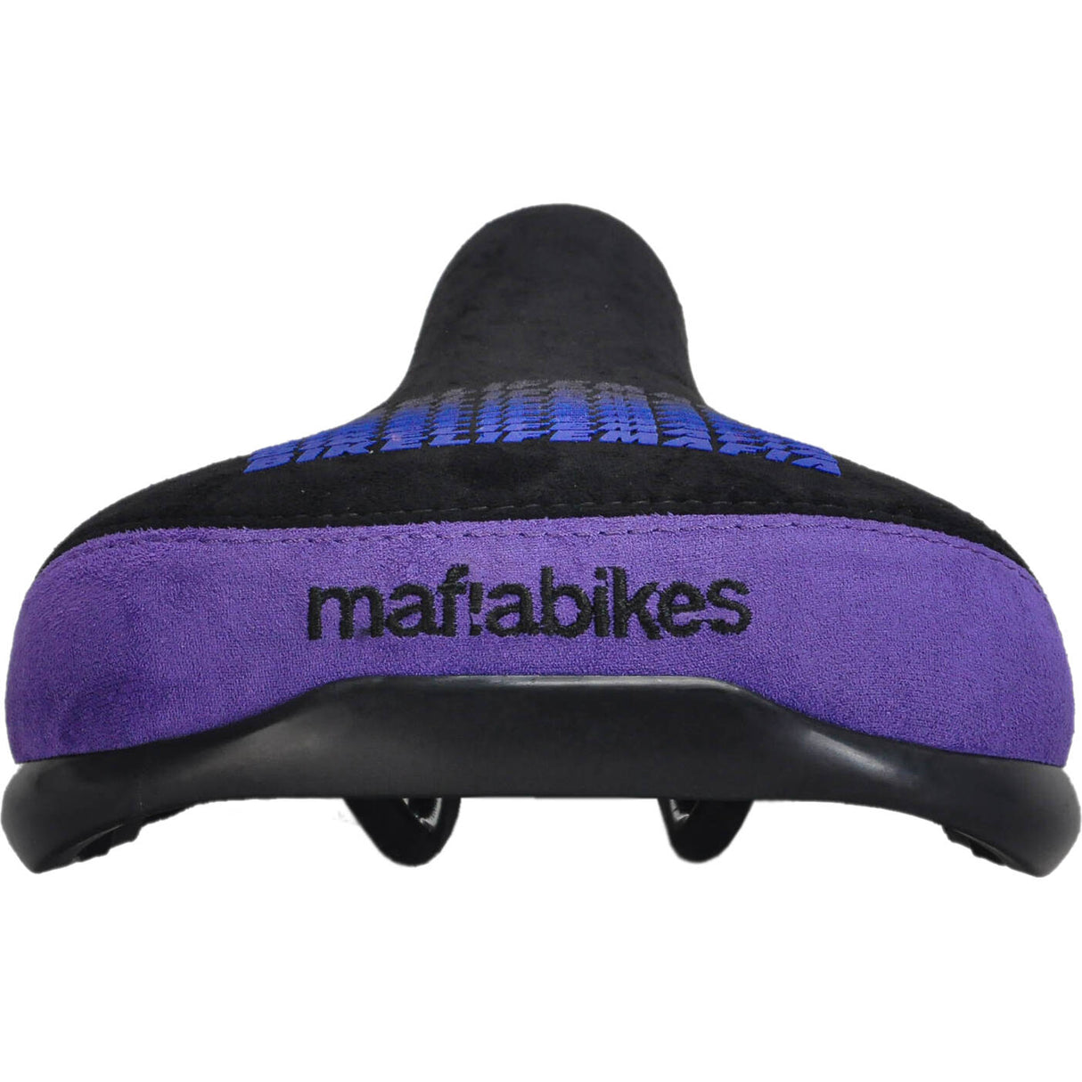 Mafiabike Bike Life Mafia Fade Saddle - Purple/Black