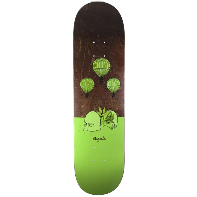 Magenta Landscape Skateboard Deck - Vivien Feil 8.5''
