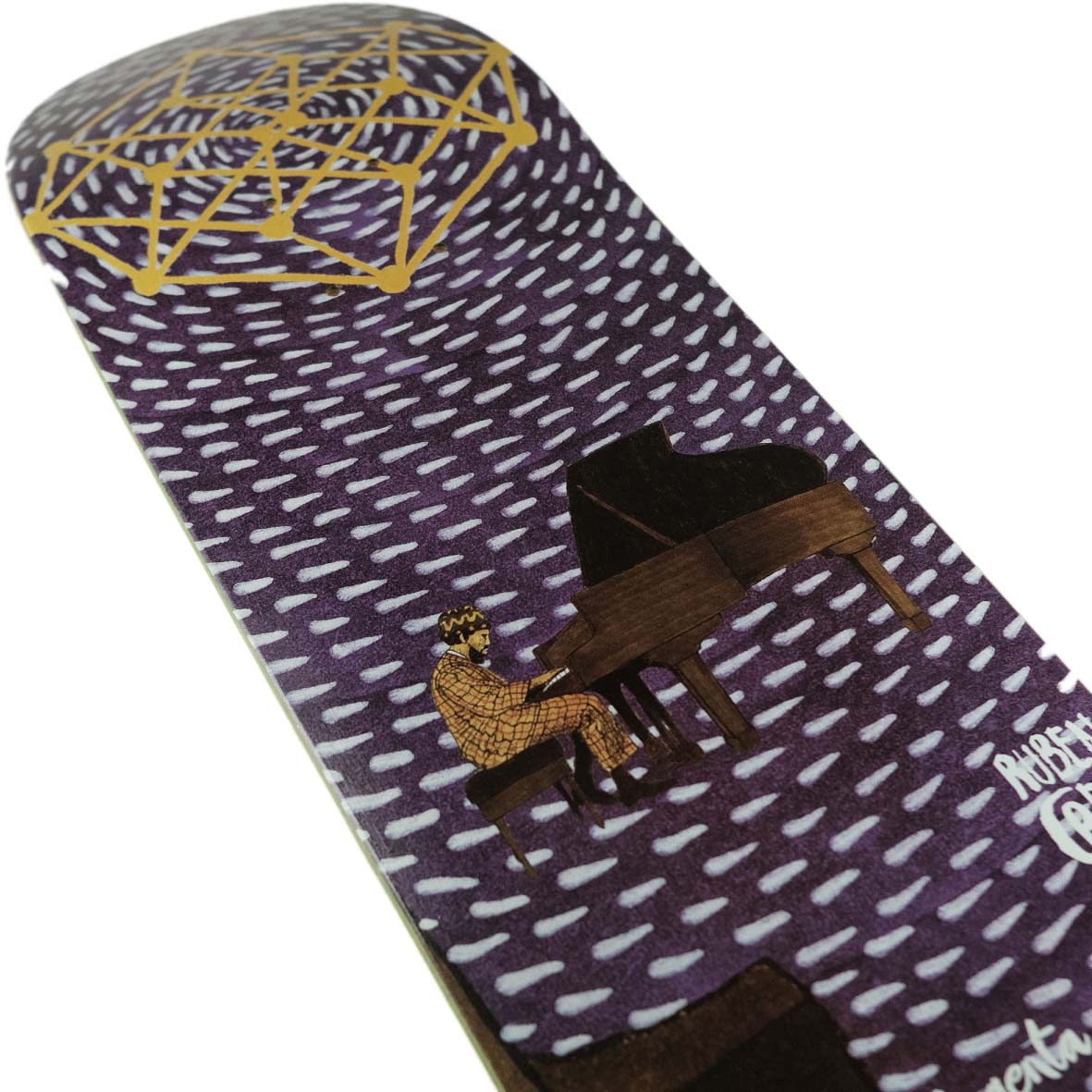 Magenta Sacred Snake Skateboard Deck - Spelta 8.4"