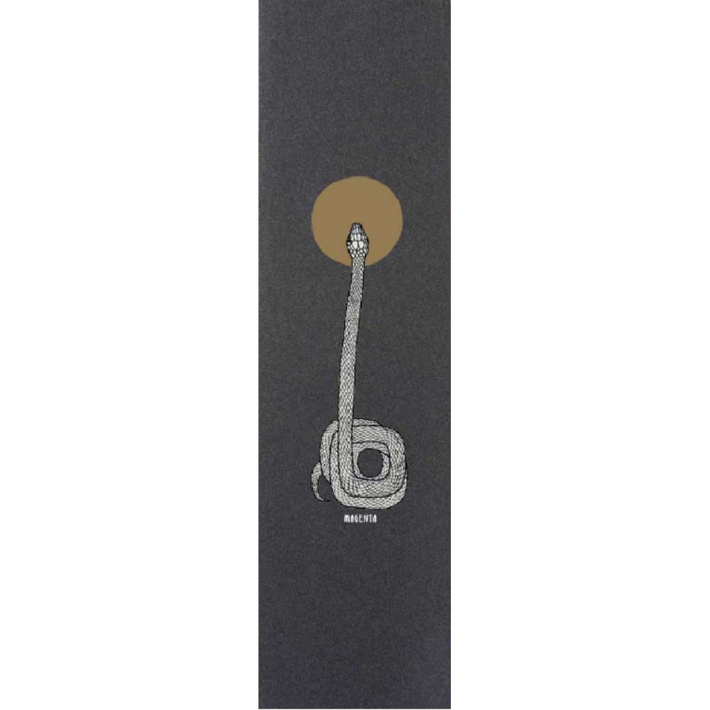 Magenta Skateboard Grip Tape - Snake