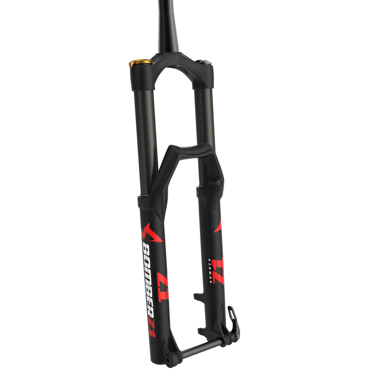 Marzocchi Bomber Z1 GRIP Sweep-Adj 15QR 110mm Tapered Forks - Black 29 Wheel / 140mm Travel / 15QR x 110mm Axle / 44mm Rake