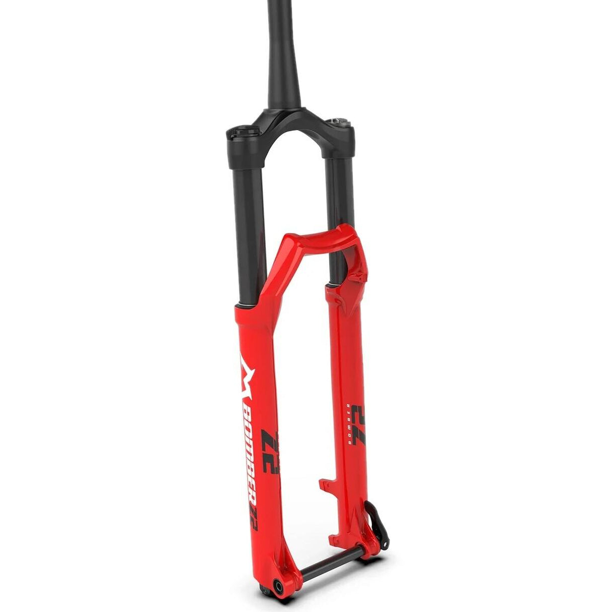 Marzocchi Bomber Z2 RAIL Sweep-Adj 15QR 110mm Tapered Forks - Red 27.5 Wheel / 140mm Travel / 15QR x 110mm Axle / 44mm Rake