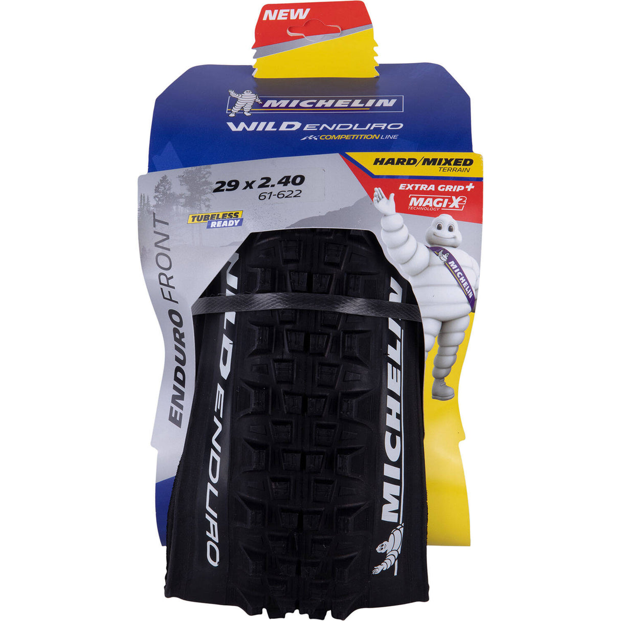 Michelin Wild Enduro MAGI-X TS TLR Front Tyre - Black 29'' x 2.4''
