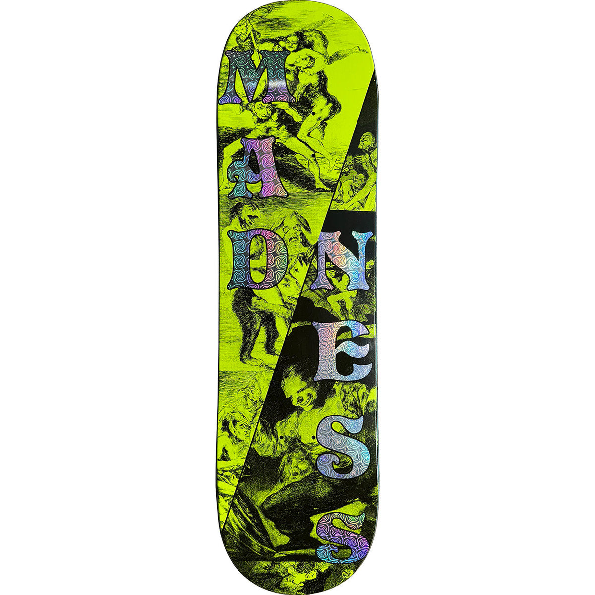 Madness Split Skateboard Deck 8.25"