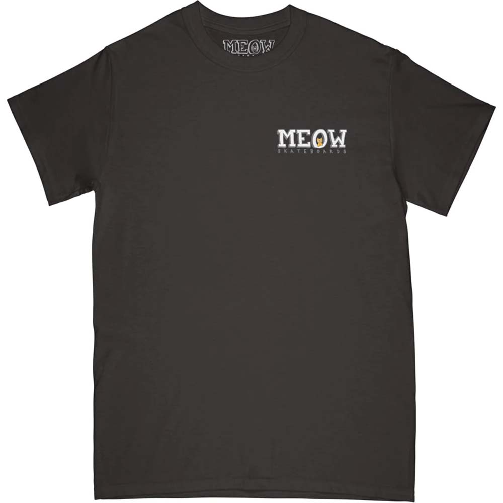 Meow Bar Logo T Shirt - Black