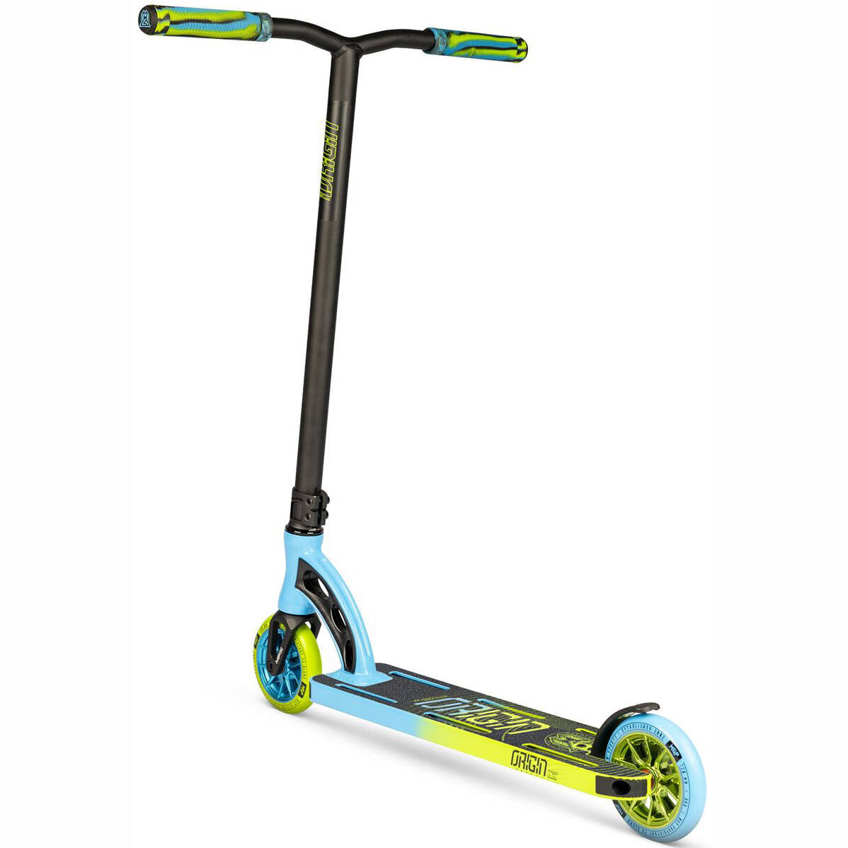 MGP VX Origin Pro 4.5'' Stunt Scooter - Blue/Lime