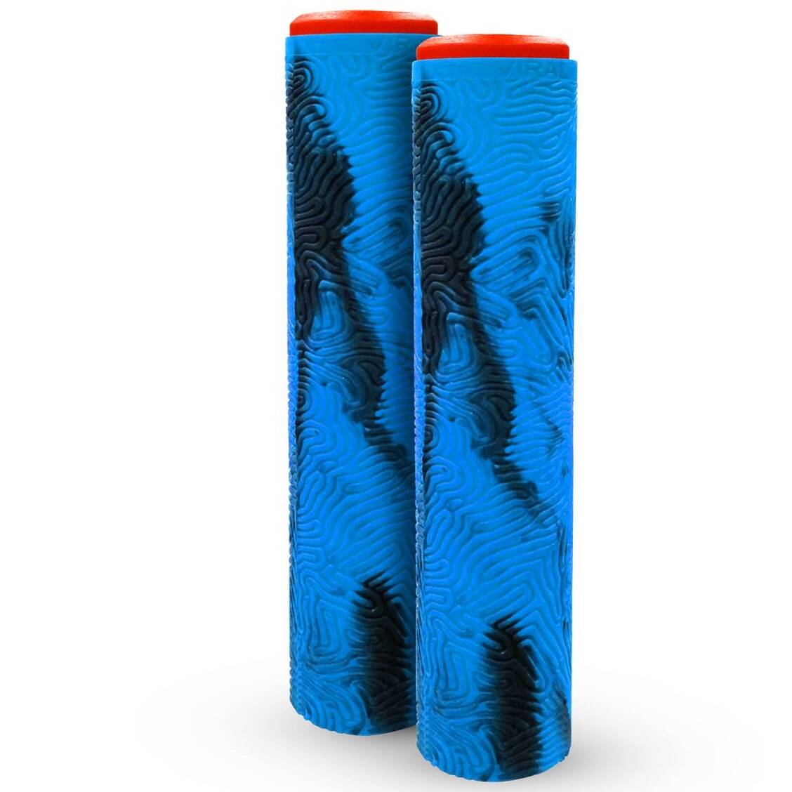 MGP MFX Viral Grind Scooter Bar Grips - Blue/Black