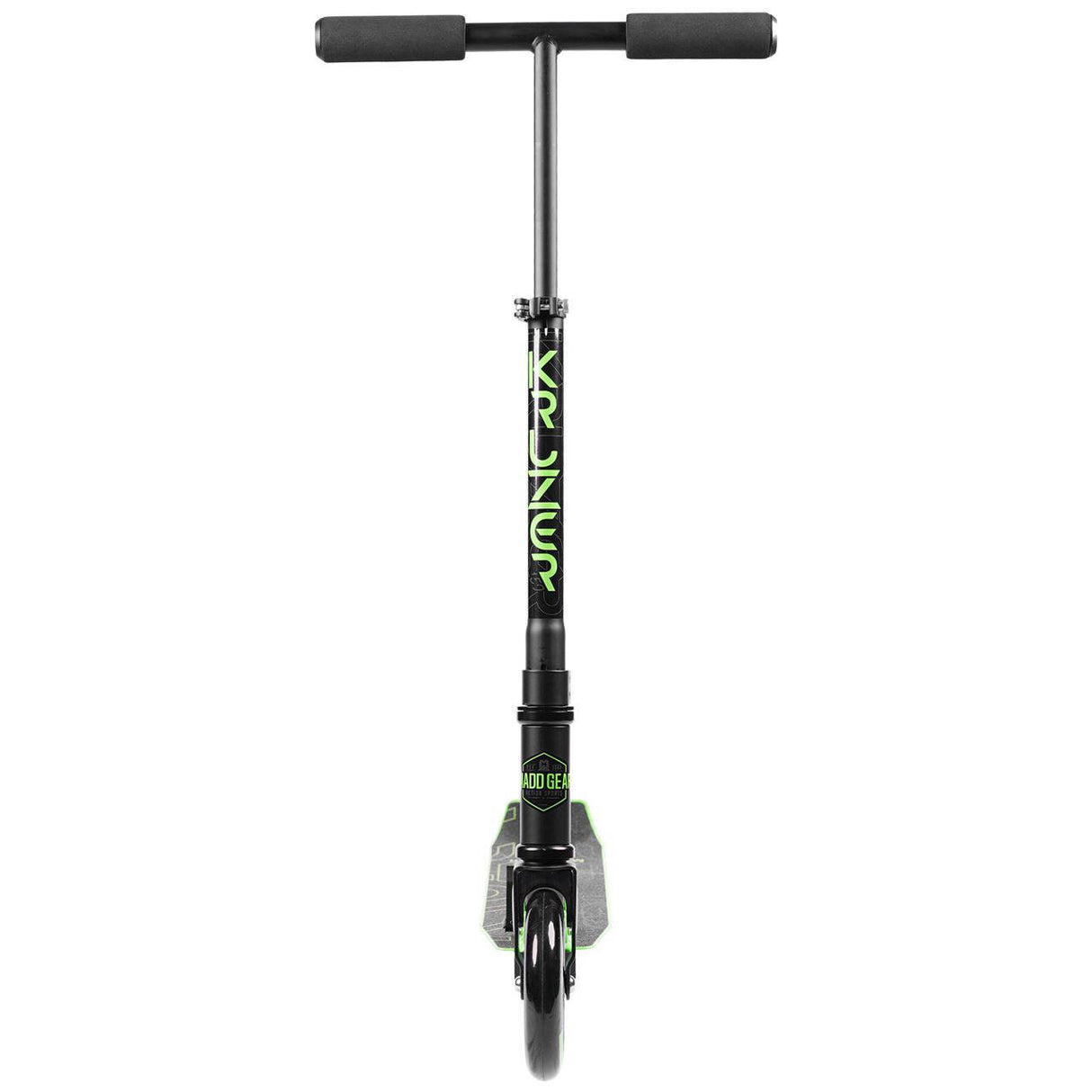 Madd Gear Carve Kruzer 150 Folding Scooter - Black/Lime