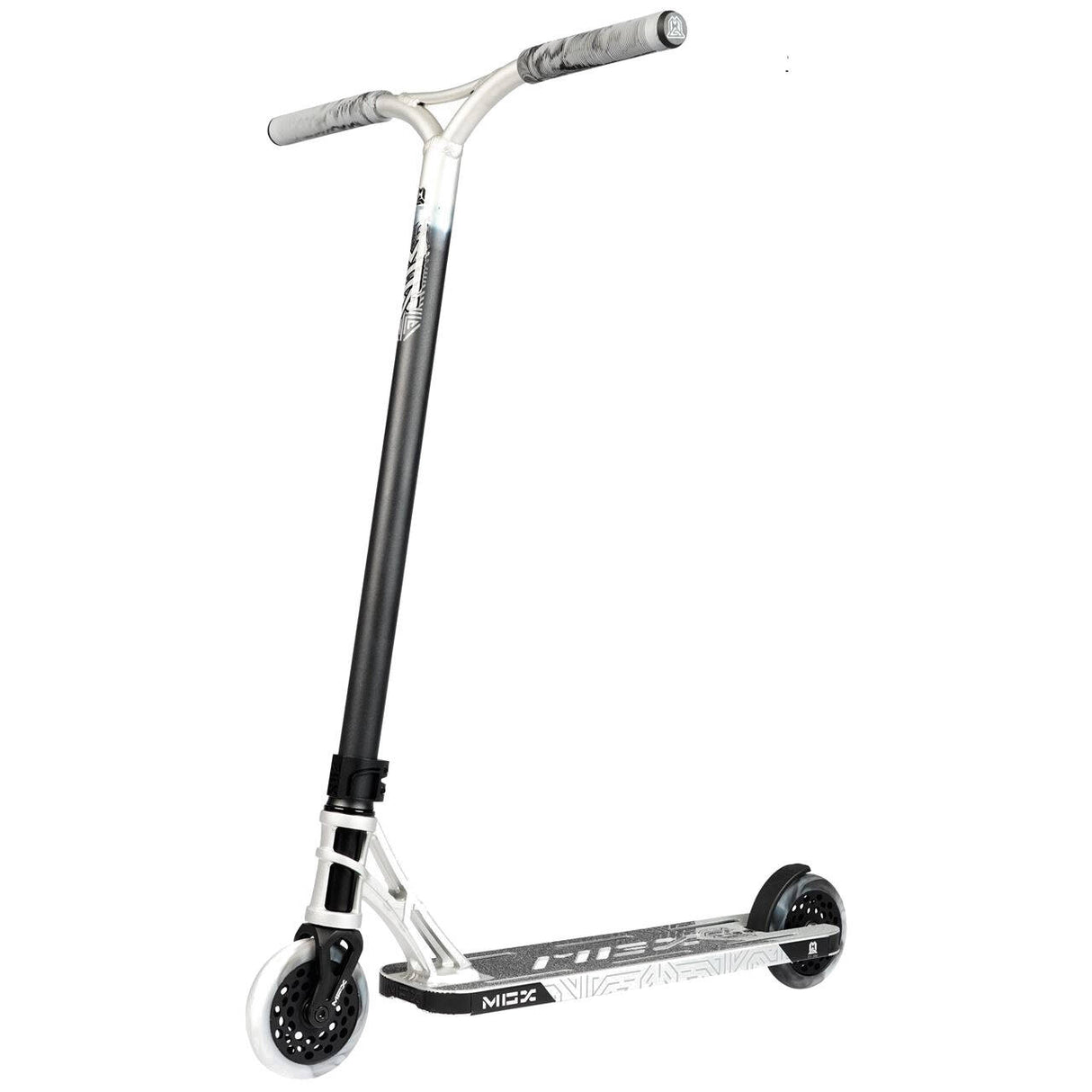 MGP MGX E1 Extreme 5.0'' Stunt Scooter - Silver/Black