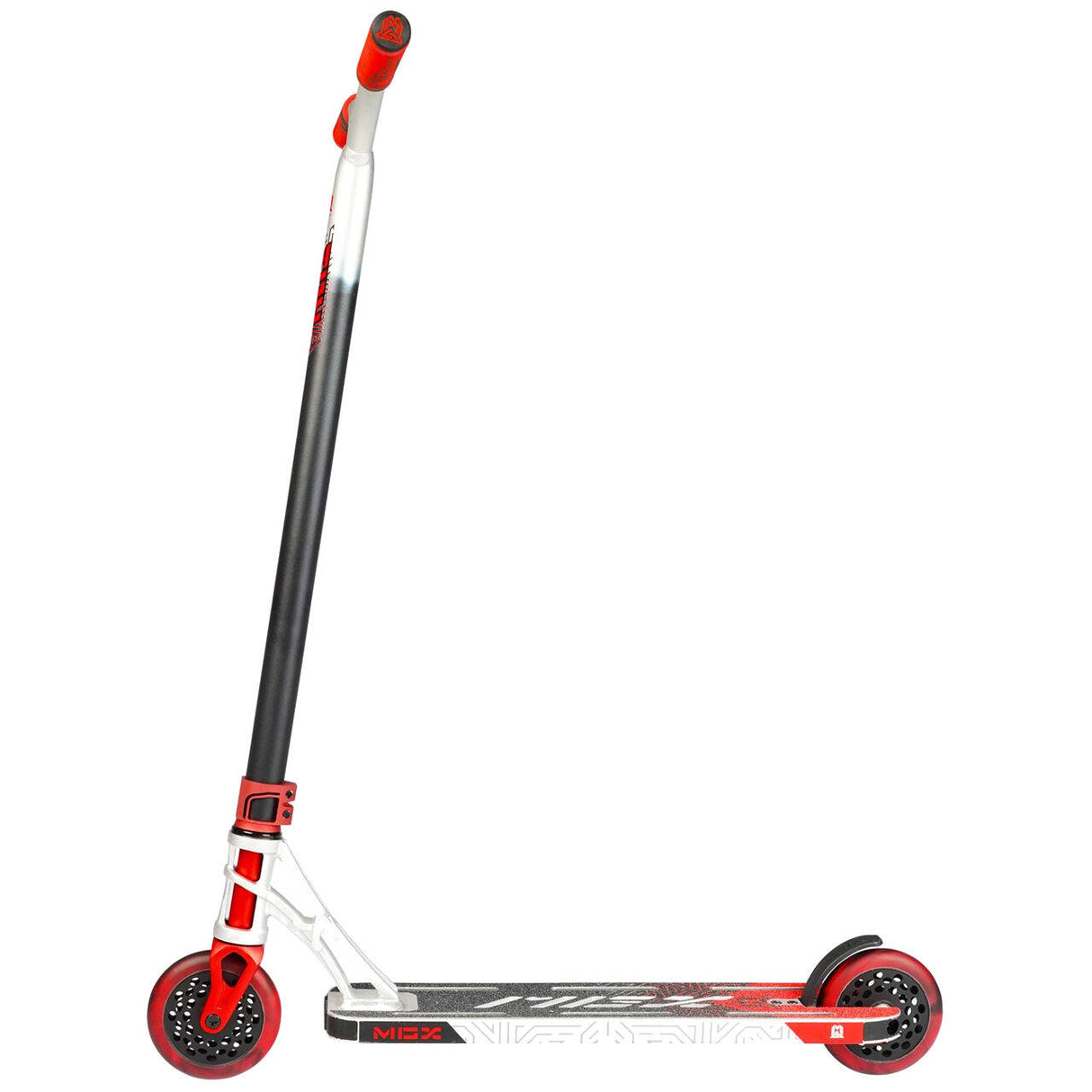MGP MGX E1 Extreme 5.0'' Stunt Scooter - Silver/Red