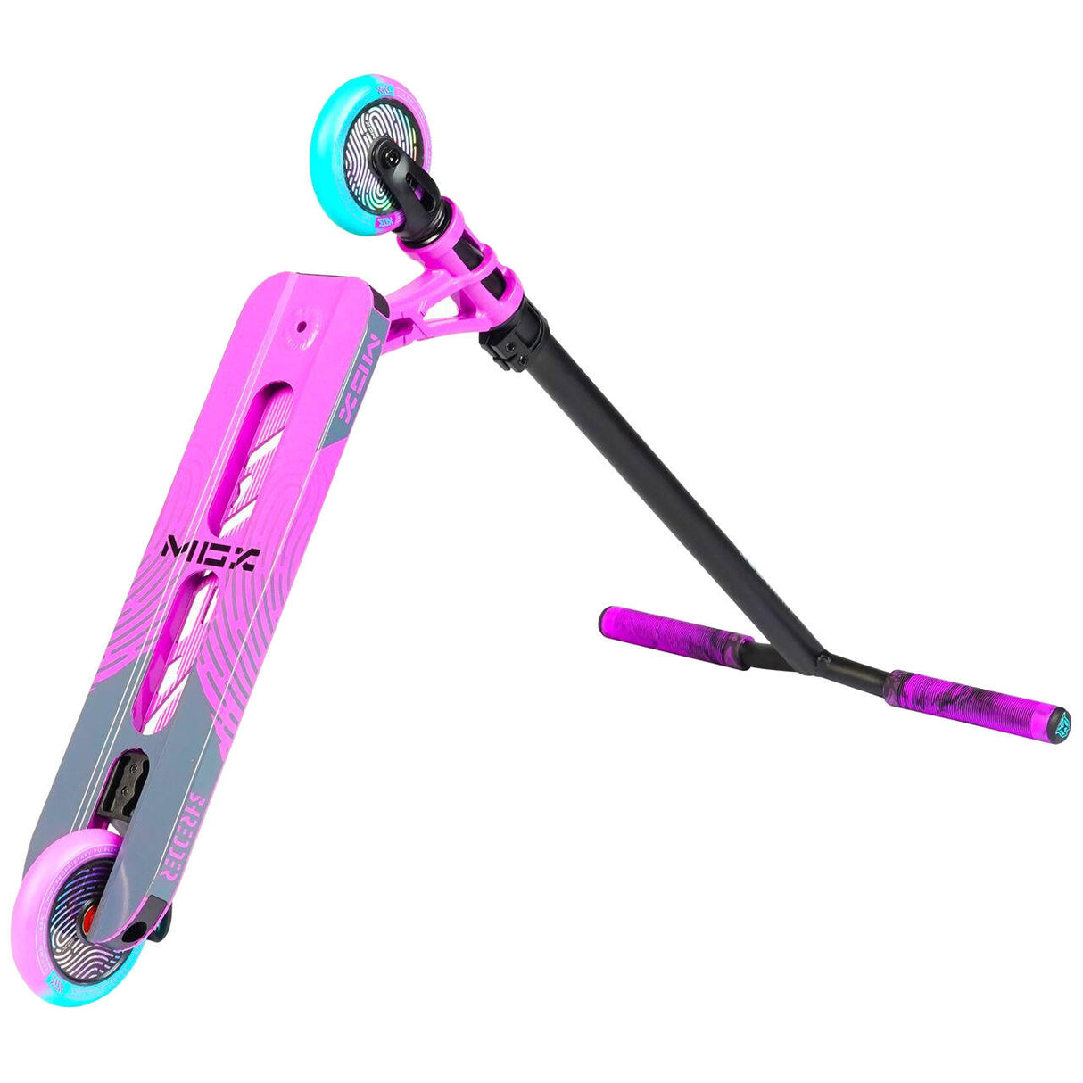 MGP MGX S1 Shredder 4.5'' Stunt Scooter - Purple/Black