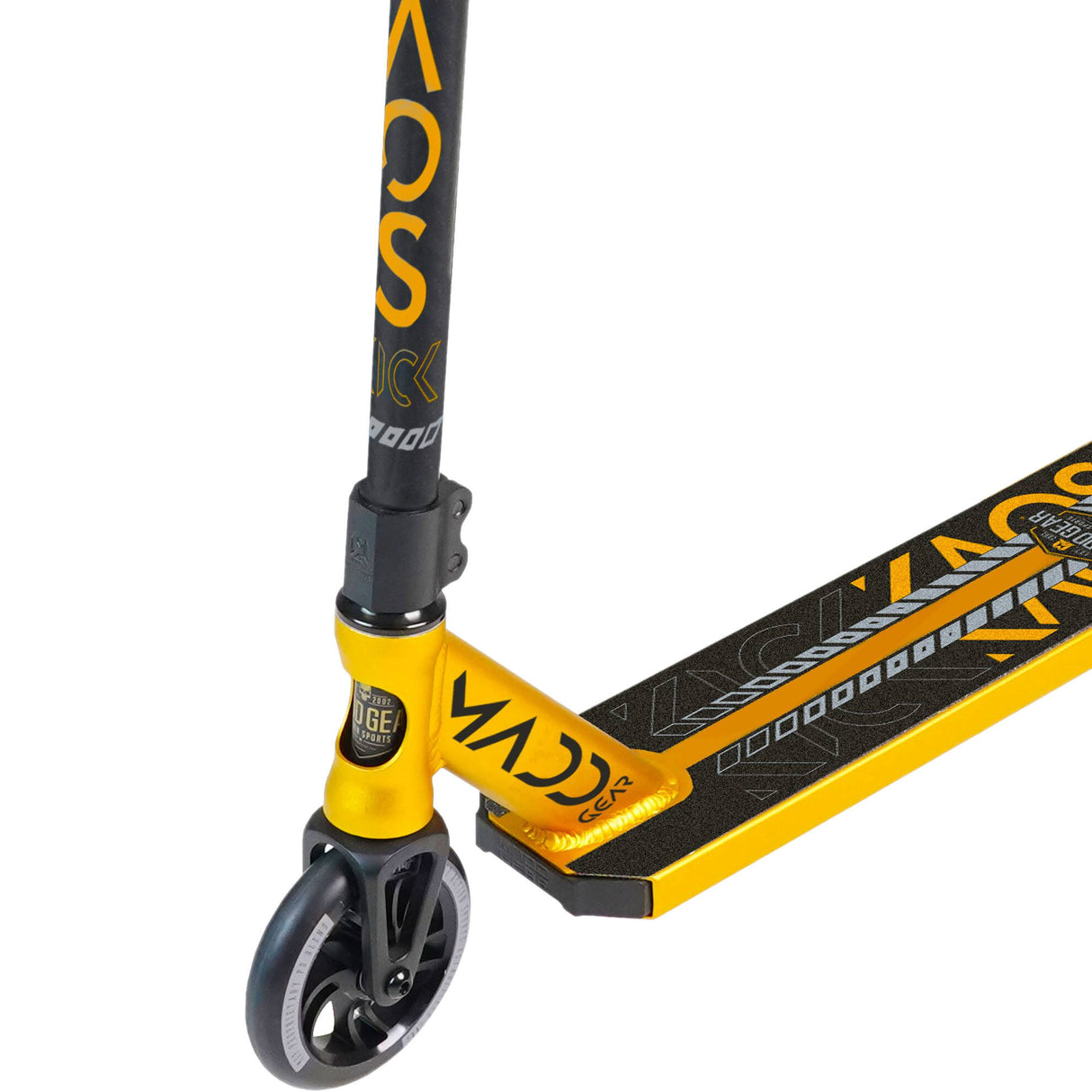 Madd Kick Kaos V3 Stunt Scooter - Gold/Black