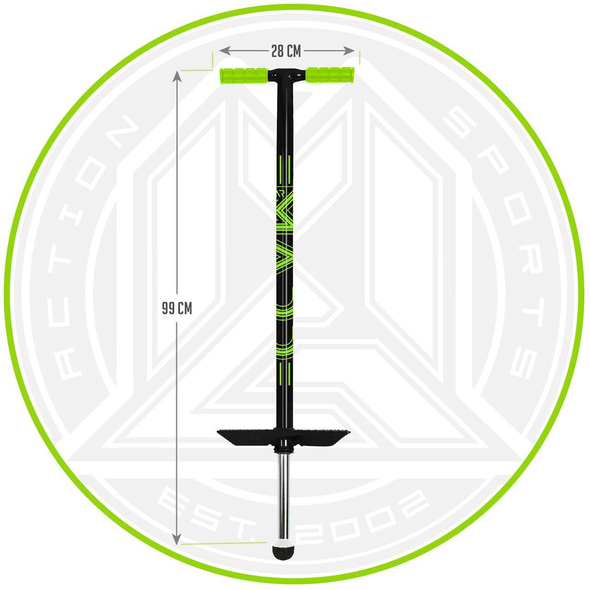 Madd Gear Pogo Stick - Black/Lime