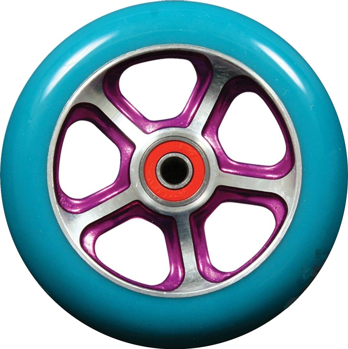 MGP DDAM CFA Scooter Wheel - Purple / Turquoise 110mm
