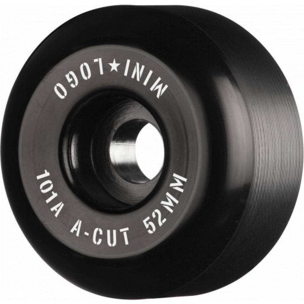 Mini Logo A-Cut 2 101a Skateboard Wheels - Black 54mm (Pack of 4)