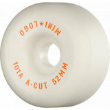 Mini Logo A-Cut 2 101a Skateboard Wheels - White 53mm (Pack of 4)